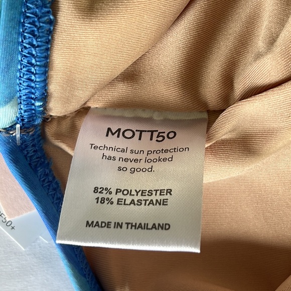 Mott50 High Waisted Wrap Bikini Bottom in Golden Hour floral Size XL NWT - Picture 10 of 13